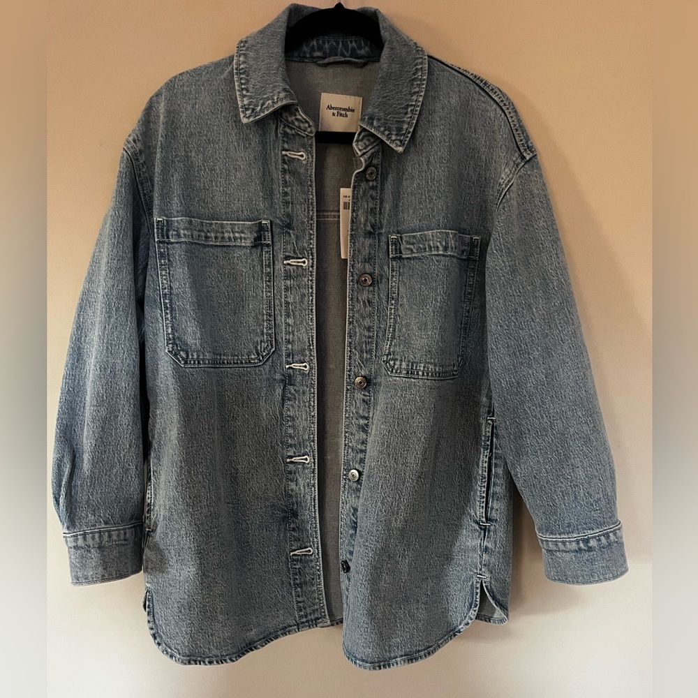 Abercrombie Denim Shacket